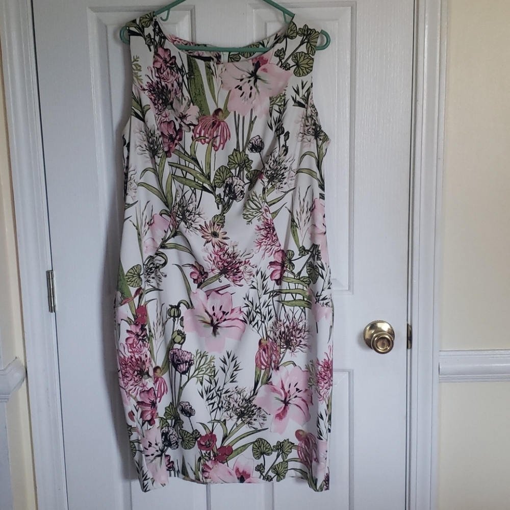 Floral Sheath Dress